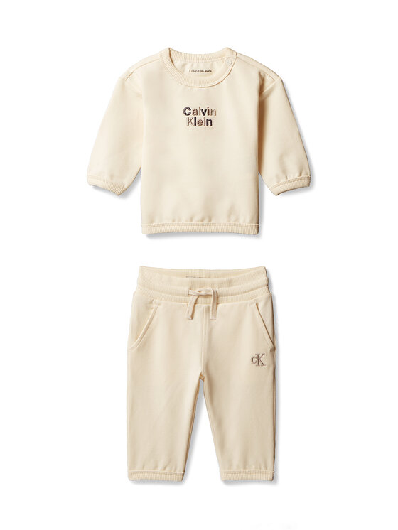 Calvin Klein Jeans Trening LV1CKTJI14 Crem Regular Fit