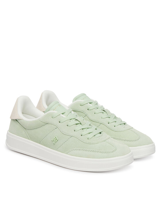 Tommy Hilfiger Tommy Hilfiger Sneakersy Th Heritage Monogram Sneaker FW0FW09180 Zelená