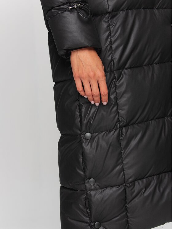 Perso Perso Kurtka damska BLH211001FX Czarny Regular Fit