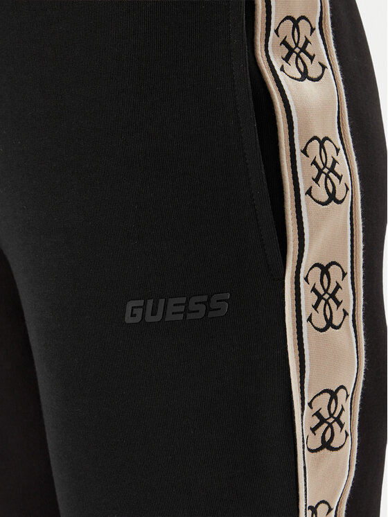 Guess Guess Sporta bikses Britney V2YB15 KB3P2 Melns Regular Fit