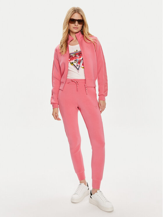 Guess Guess Felpa V2YQ17 K7UW2 Rosa Regular Fit