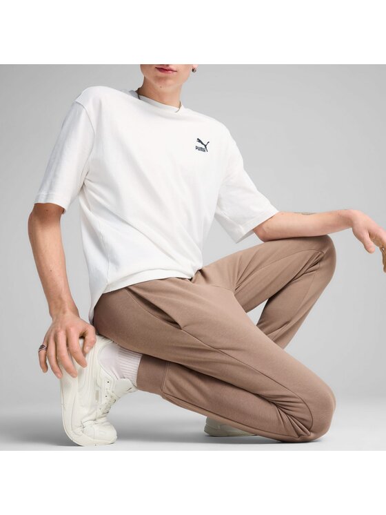 Puma Puma Spodnie dresowe 684652 Brązowy Regular Fit