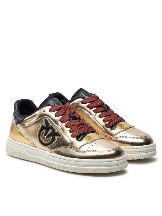 PINKO PINKO Sneakersy Mandy 01 SS0049 P028 Złoty