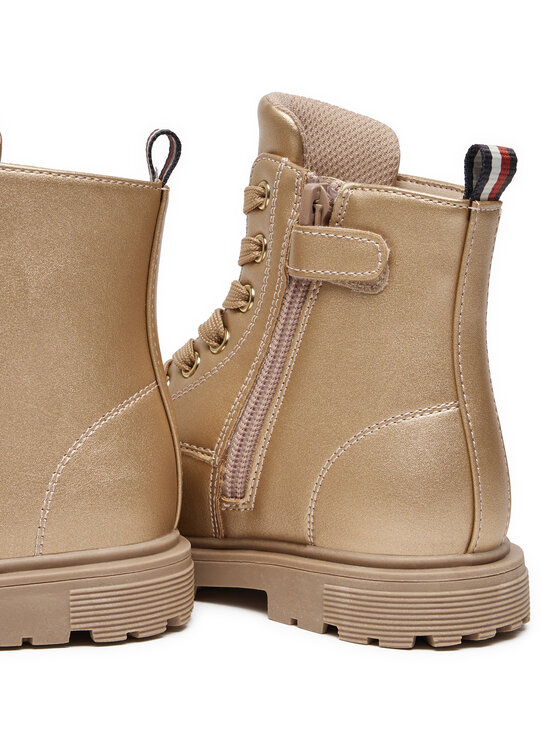 Tommy Hilfiger Tommy Hilfiger Ботильйони T1A5-33562-0376 M Золотий