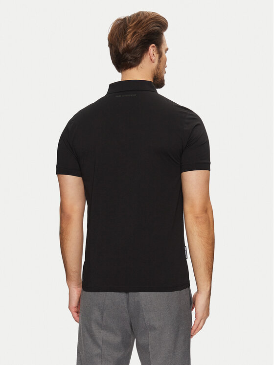 KARL LAGERFELD KARL LAGERFELD Polo 745091 551251 Crna Regular Fit