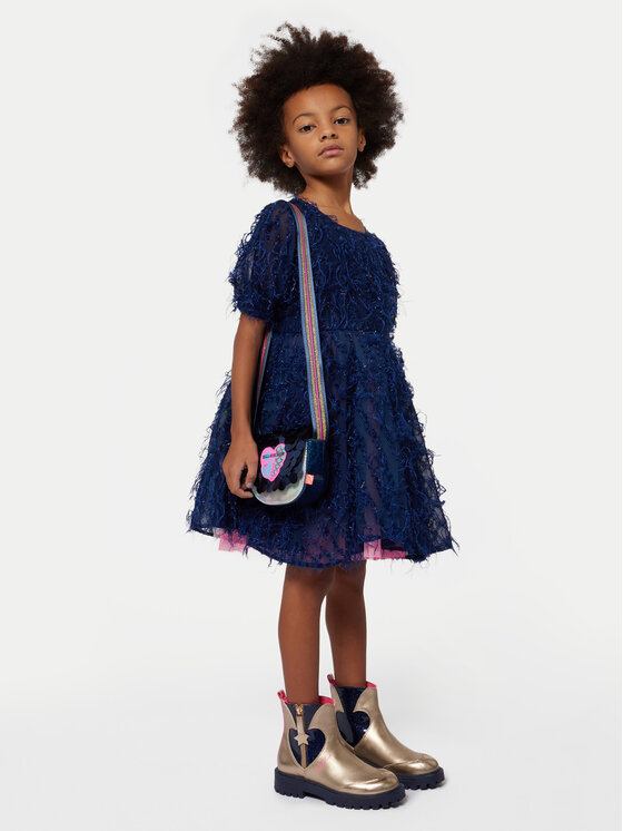 Billieblush Billieblush Každodenné šaty U20517 Tmavomodrá Regular Fit