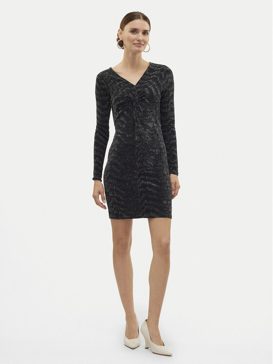 Vero Moda Vero Moda Cocktail obleka Lucy 10316745 Črna Slim Fit
