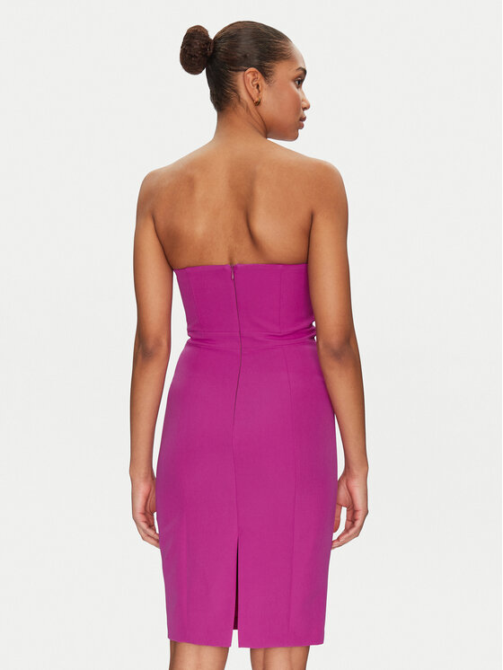 ARTIGLI ARTIGLI Cocktail obleka ACAB000923 Roza Regular Fit