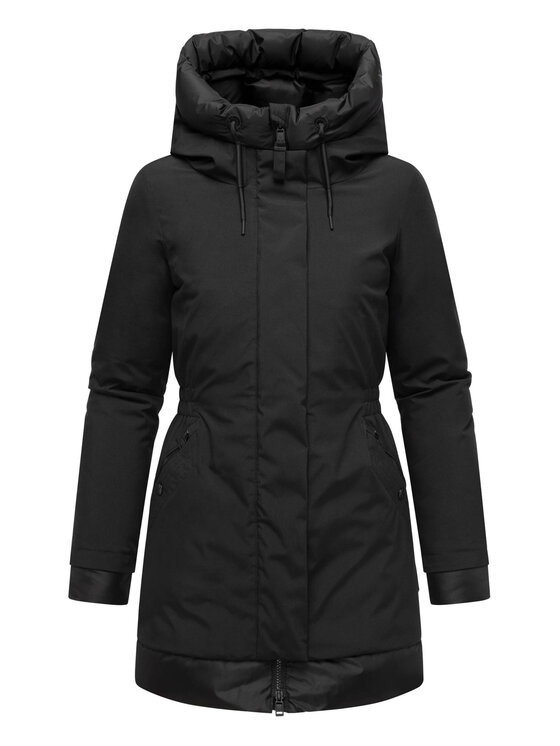 Navahoo Navahoo Kurtka zimowa Winterprinzessin Czarny Regular Fit