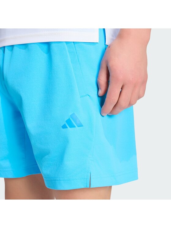 adidas adidas Szorty sportowe 159355 Niebieski jasny Regular Fit