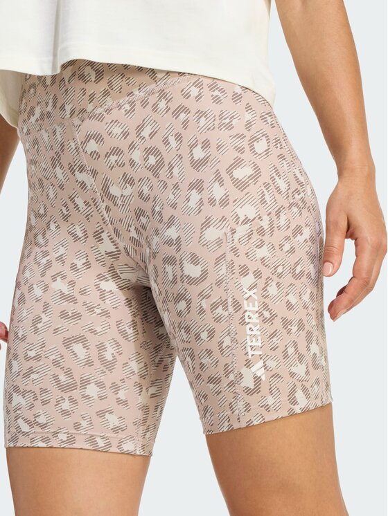 adidas adidas Szorty sportowe 163130 Beżowy Fitted Fit