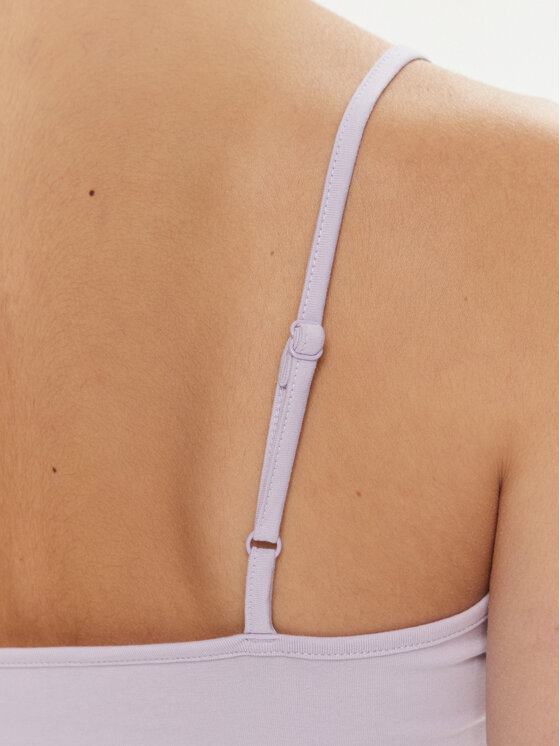 Tommy Jeans Tommy Jeans топ Essential DW0DW17381 Виолетов Slim Fit