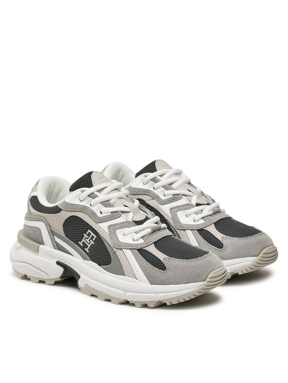 Tommy Hilfiger Tommy Hilfiger Sneakersy Modern Rugged Runner FW0FW08385 Szary