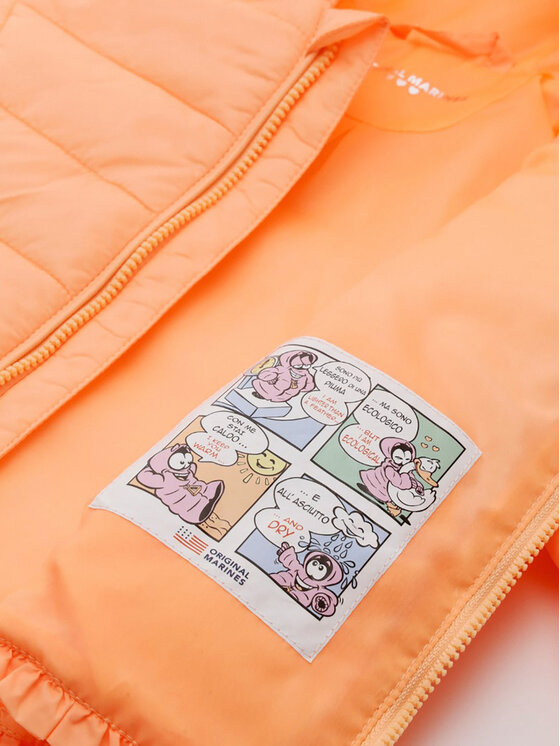 Original Marines Original Marines Kevad-sügis jope DDP3131NF Oranž Regular Fit