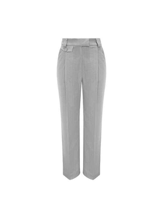 La Mania La Mania Pantaloni di tessuto DIEGO Bianco Active Fit