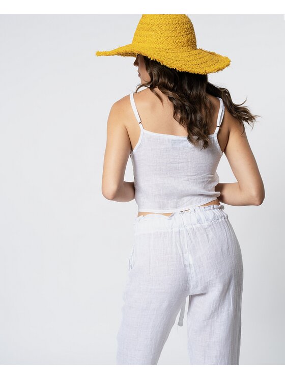 ACANFORA ACANFORA Pantaloni invernali 3780-BIA Bianco Regular Fit