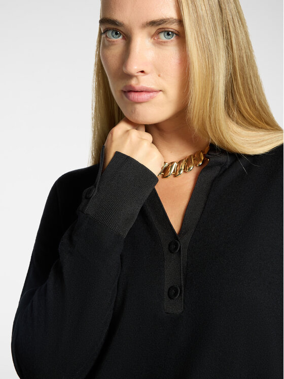 Elena Mirò Elena Mirò Maglione M092Z000857N033 Nero Regular Fit
