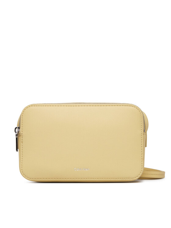 Calvin Klein Calvin Klein Geantă Foil Logo Elongated Camera Bag LV04F3276G Galben