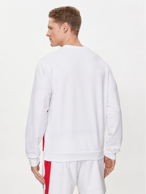EA7 Emporio Armani EA7 Emporio Armani Felpa 3DPM14 PJLIZ 1100 Bianco Regular Fit