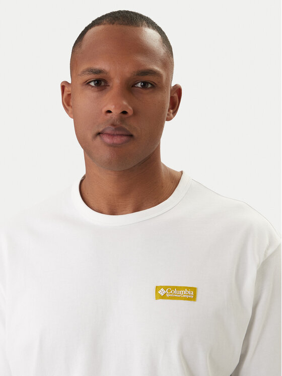 Columbia Columbia T-Shirt CSC™ Heavyweight Iconic 2155061 Biały Relaxed Fit