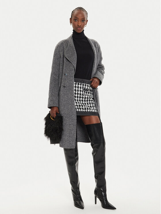 Liu Jo Liu Jo Cappotto di lana WF4060 T4627 Grigio Regular Fit