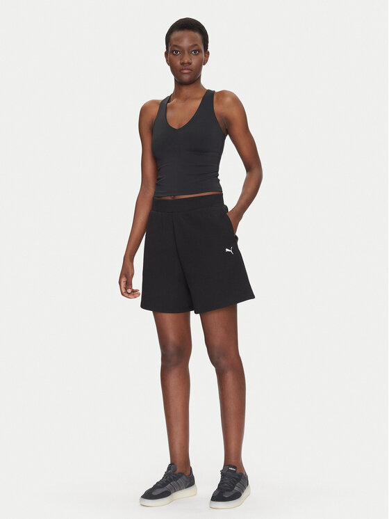 Puma Puma Pantaloni scurți sport ESS Elevated 5" 685026 Negru Regular Fit