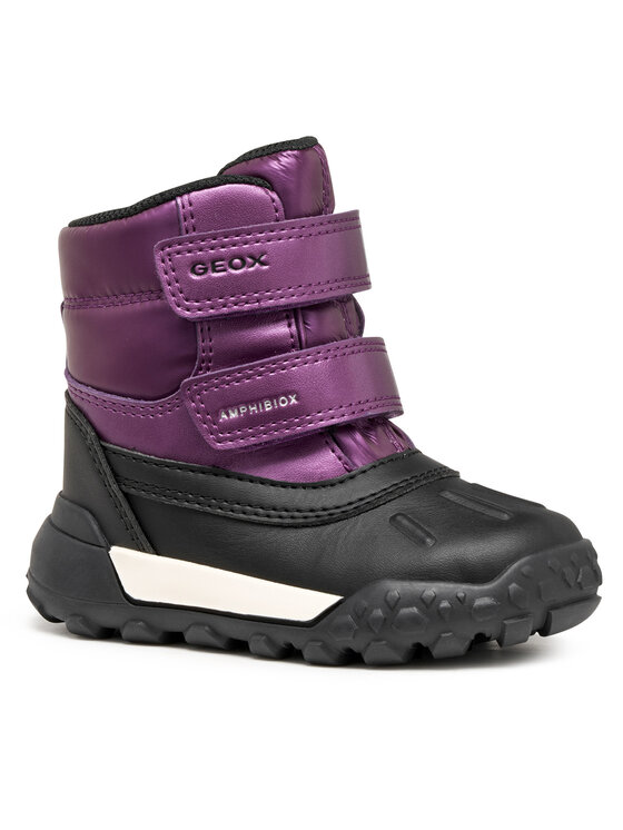 Geox Geox Schneeschuhe B Trekkyup B Ab B566MC 0NFLV C7016 M Dunkelrot