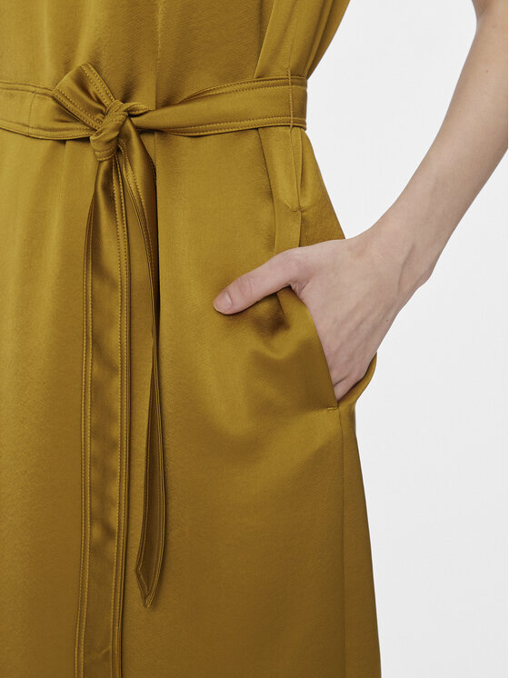 Weekend Max Mara Weekend Max Mara Hétköznapi ruha Baiardo 2415221021 Sárga Regular Fit
