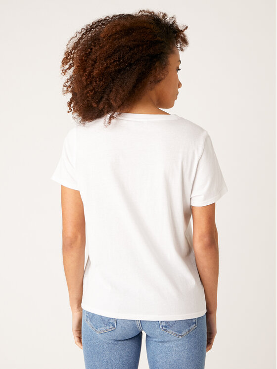 Wrangler Wrangler T-shirt Raibow Regular W7N4EVXW2 112131973 Bianco Regular Fit