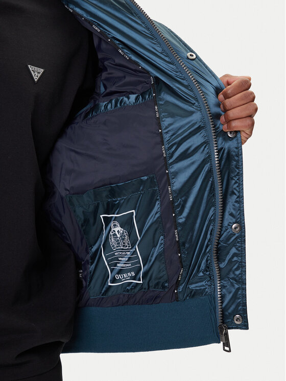 Guess Guess Зимно яке M5BL2L WGZF2 Син Regular Fit