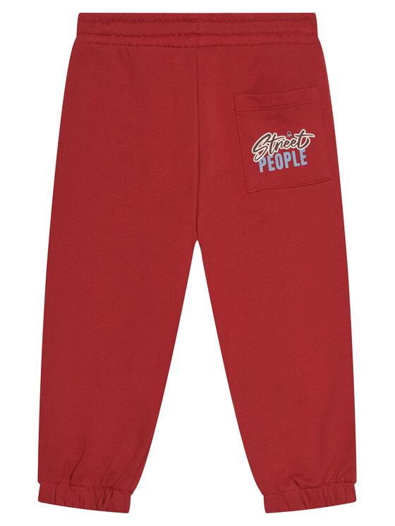 United Colors Of Benetton United Colors Of Benetton Jogginghose 3J68GF04Z Rot Regular Fit