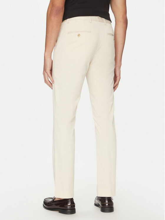 Tommy Hilfiger Tommy Hilfiger Chino Denton MW0MW38863 Bež Slim Fit