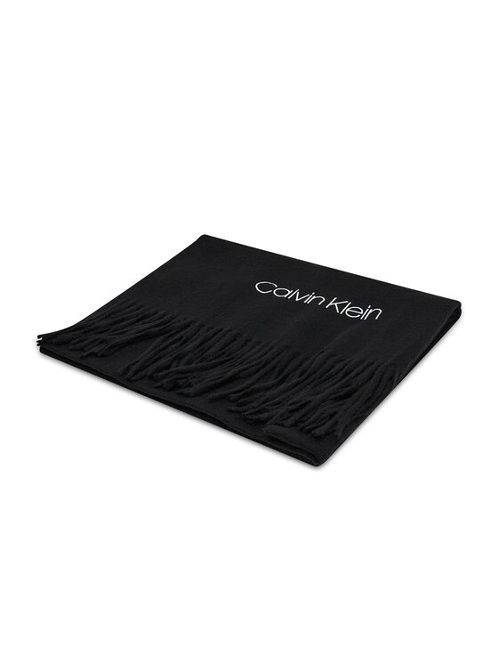 Calvin Klein Calvin Klein Set Schal und Mütze Basic Wool Beanie+Scarf K50K507552 Schwarz