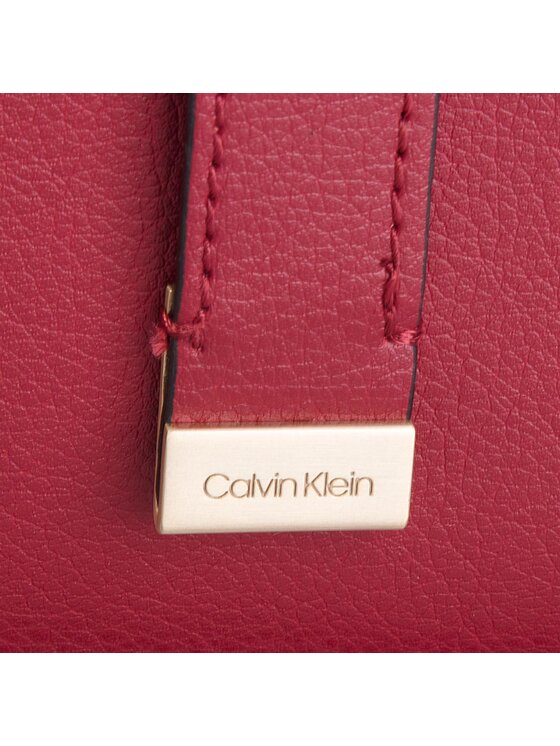 Calvin Klein Calvin Klein Kabelka Frame Med Shopper K60K604596 Bordó