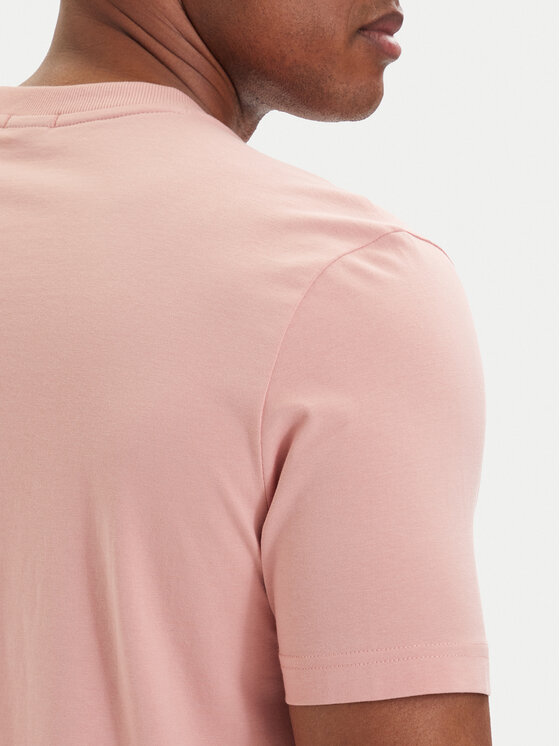 BOSS BOSS T-krekls 50506373 Rozā Regular Fit