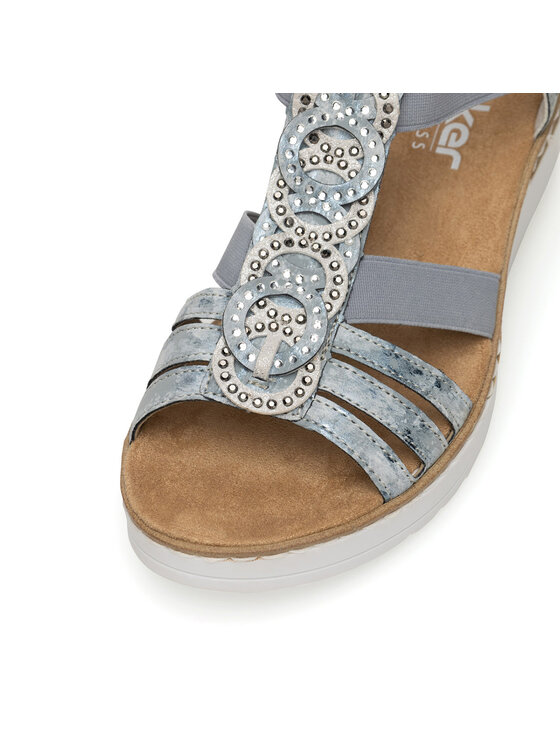 Rieker Rieker Sandalen V38H8-12 Blau