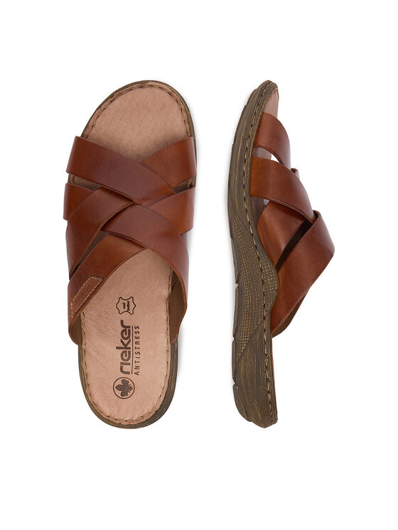 Rieker Rieker Παντόφλες CEO-22092-24 Καφέ