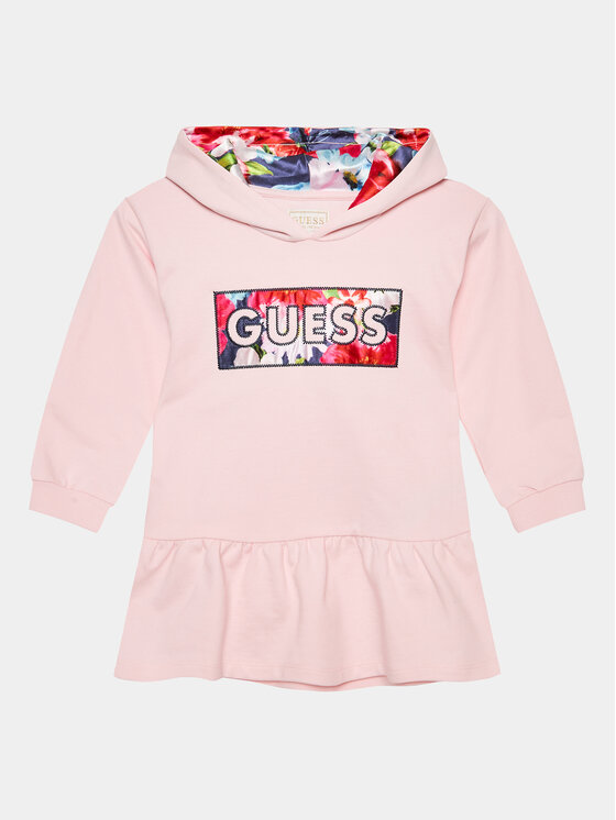 Guess Ikdienas kleita K3YK19 KA6R4 Rozā Regular Fit