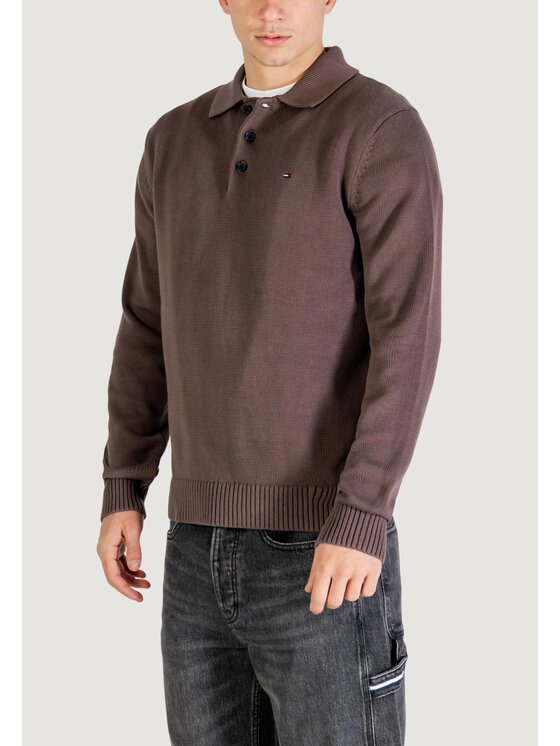 Tommy Jeans Tommy Jeans Maglione DM0DM22647 Marrone Casual Fit