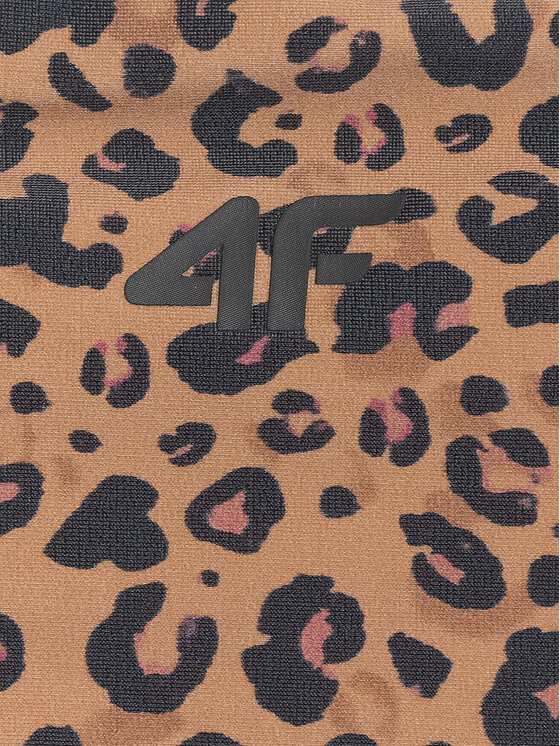 4F 4F Strój kąpielowy ESSENTIAL Brązowy jasny