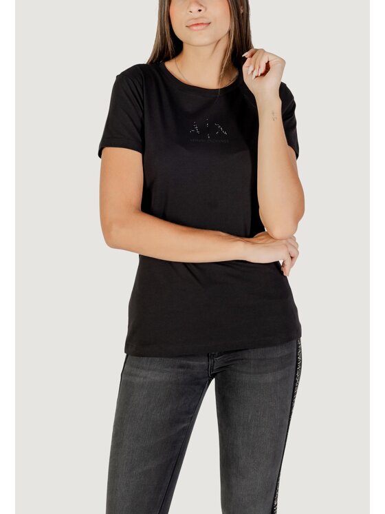 Armani Exchange Armani Exchange T-shirt XW001459 AF10356 Nero Casual Fit