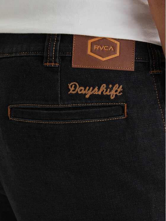 RVCA RVCA Джинси Americana Dayshift 23A193503 Чорний Heritage Fit