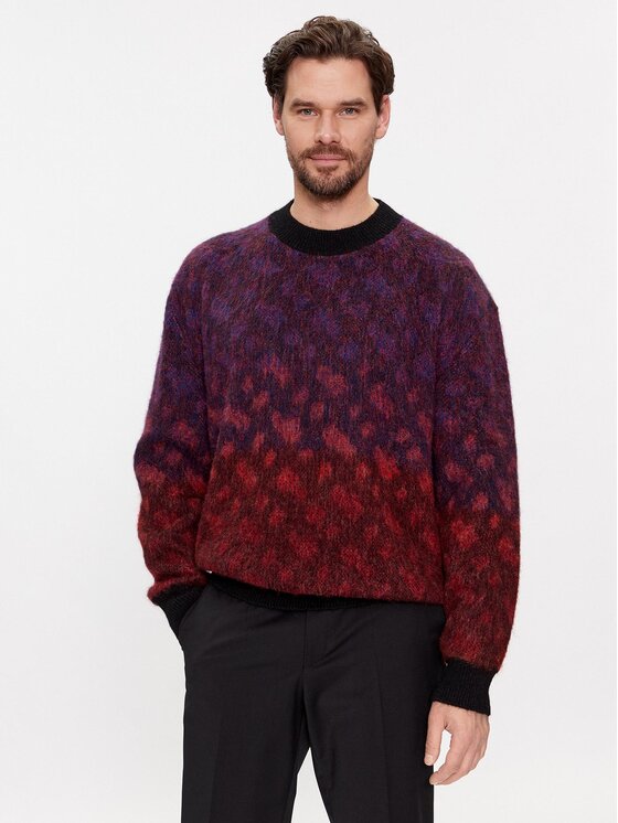 Boss Pulover Miracolo 50500679 Colorat Regular Fit