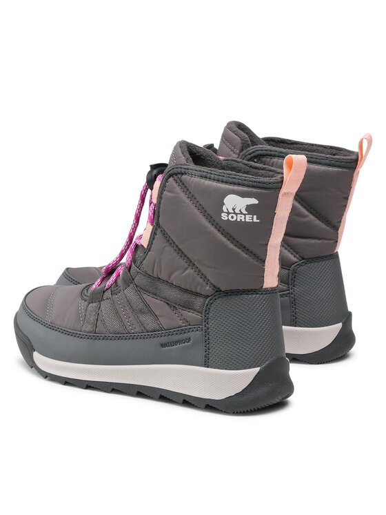 Sorel Sorel Schneeschuhe Youth Whitney II Short Lace WP NY3903 Grau
