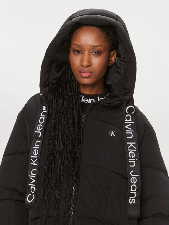 Calvin Klein Jeans Calvin Klein Jeans Μπουφάν χειμωνιάτικο J20J221901 Μαύρο Regular Fit
