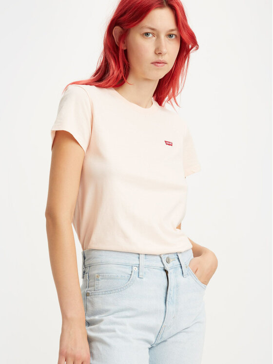 Levi's® Levi's® Marškinėliai The Perfect Tee 391850209 Rožinė Regular Fit
