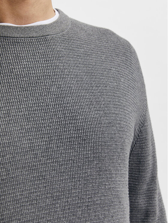 Selected Homme Selected Homme Džemper Rocks 16079776 Siva Regular Fit