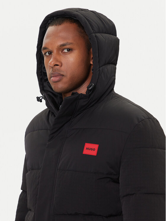 HUGO HUGO Ziemas jaka Baro2541 50547897 Melns Regular Fit