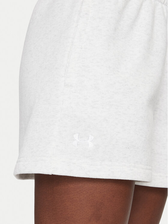 Under Armour Under Armour Szorty sportowe Rival Fleece Short 1382723 Szary Loose Fit