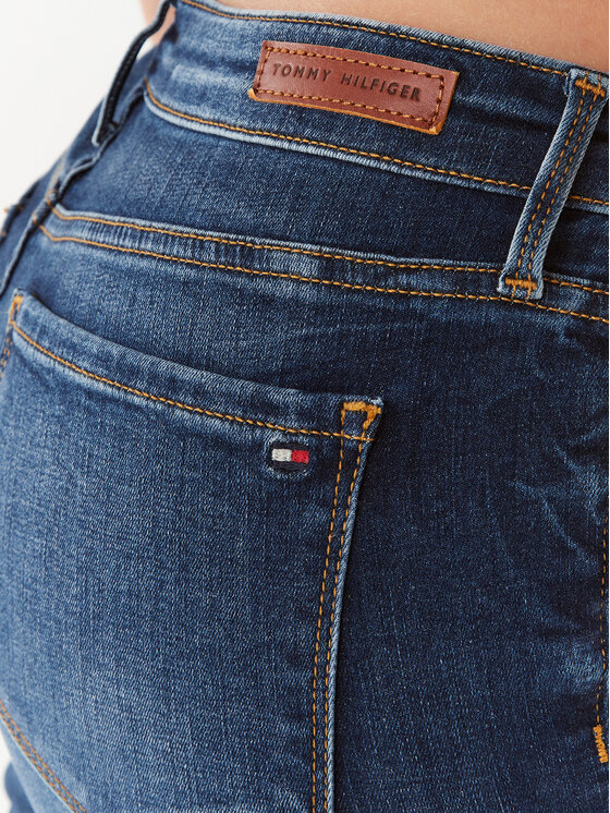 Tommy Hilfiger Tommy Hilfiger Jeansy Slim Fit Heritage Como WW0WW11860 Granatowy Slim Fit